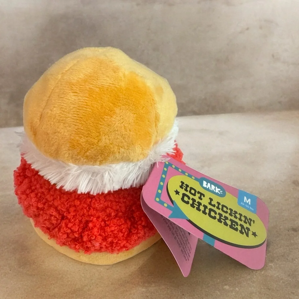 Bark Hot Lickin’ Chicken toy